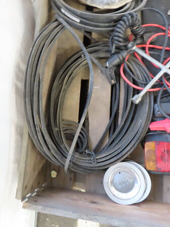 Indholdet på pallen