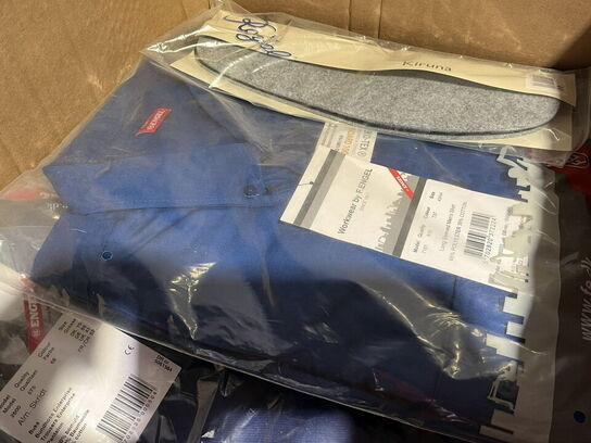 Div. arbejdstøj i kassen