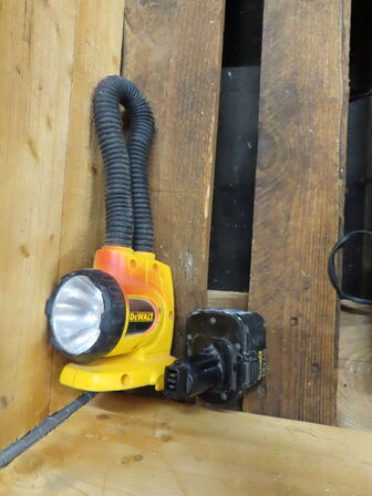 Indholdet på pallen