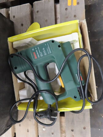 Indholdet på pallen