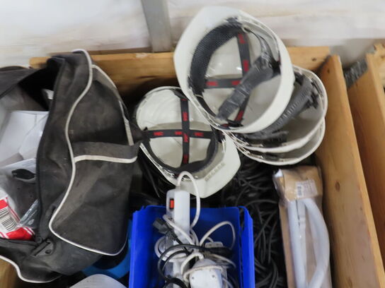 Indholdet på pallen