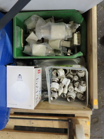 Indholdet på pallerne