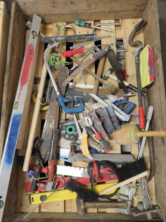 Indholdet på pallerne