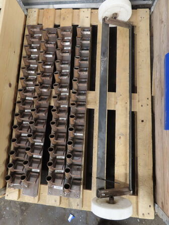 Indholdet på pallerne