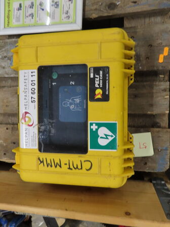 Indholdet på pallen