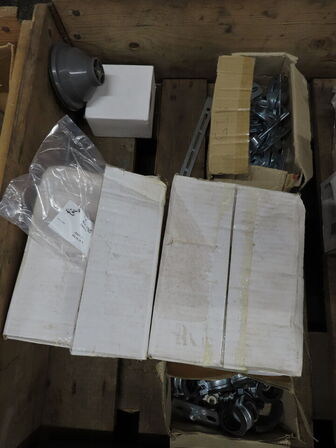 Indholdet på pallerne