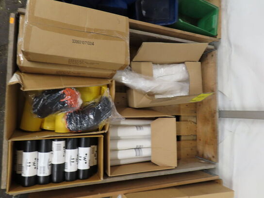 Indholdet på pallerne