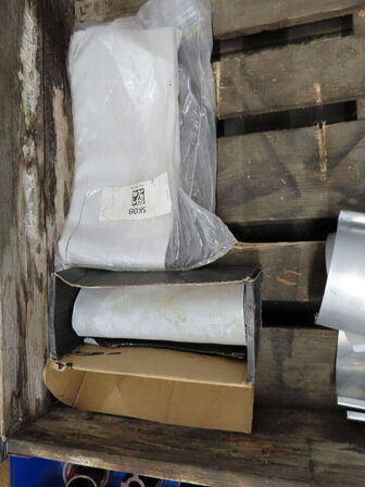 Indholdet på pallen