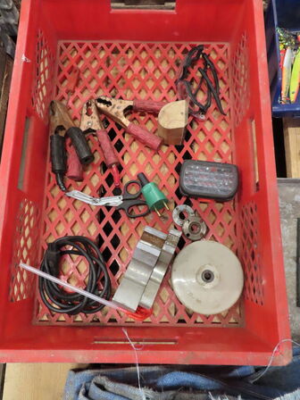 Indholdet på pallerne