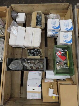 Indholdet på pallerne