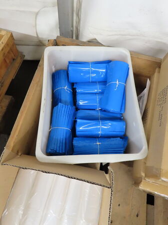 Indholdet på pallen