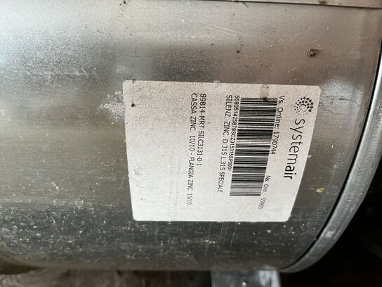 Aksialventilator med tube