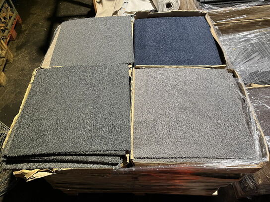 10 ks. ass. tæppefliser