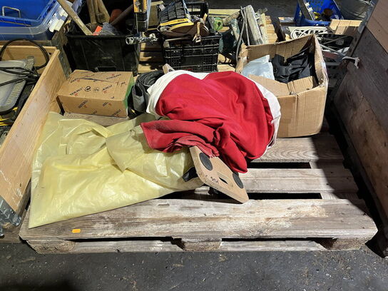 Indholdet på pallerne