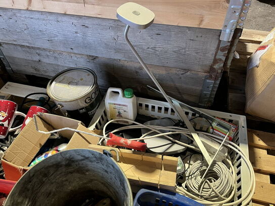 Indholdet på pallerne