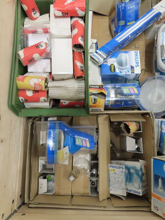 Indholdet på pallen