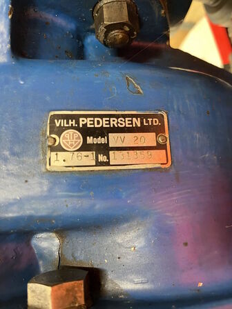 Vertikal fræser, VILH. PEDERSEN VV20