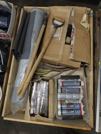 Indholdet på pallerne