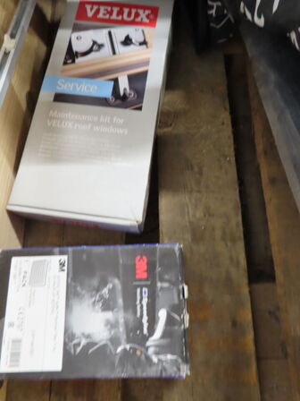 Indholdet på pallen