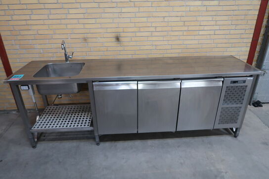 Coldline TS17/1M-710 kølebord med hæve-/sænk