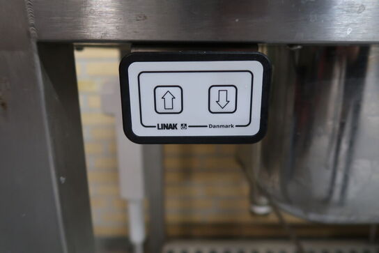 Coldline TS17/1M-710 kølebord med hæve-/sænk