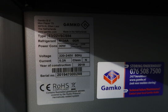 Gamko E3/22VSCS84 flaskekøler