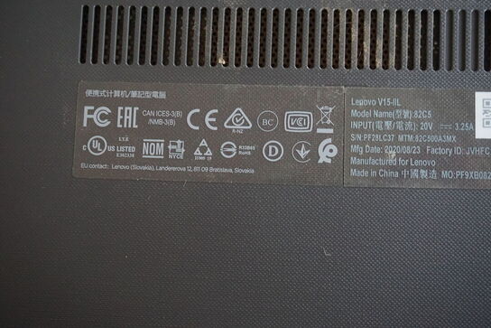 Bærbar pc LENOVO V15-IIL