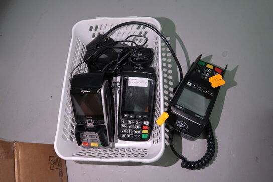 3 stk. betalingsterminaler INGENICO