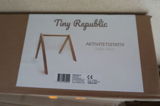 10 stk. aktivitetsstativ TINY REPUBLIC