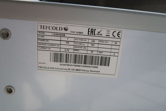 Fryser TEFCOLD IC201SCEB