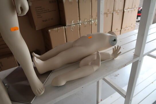 2 stk. mannequin