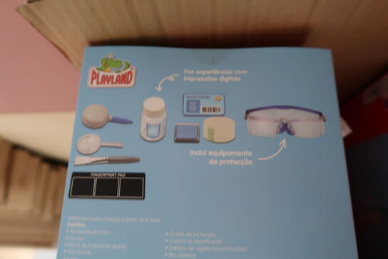 10 stk. eksperimentersæt PLAYLAND