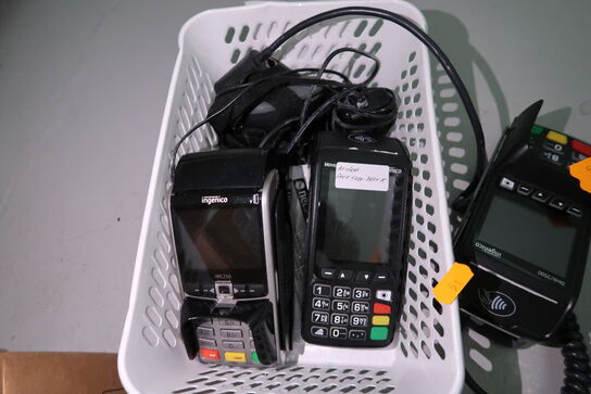3 stk. betalingsterminaler INGENICO