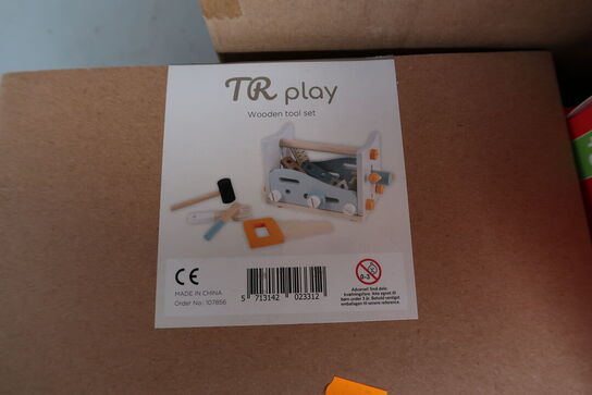 4 stk. værktøjssæt i træ TR PLAY