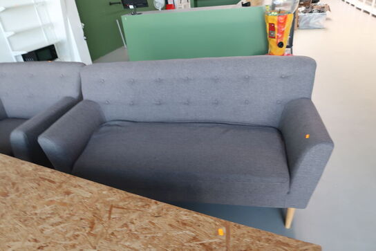 Sofabord samt sofa og lænestol