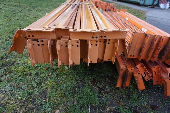 ca 75 stk Ass vanger til pallereoler/hylder 