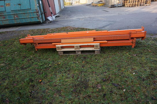 ca 75 stk Ass vanger til pallereoler/hylder 