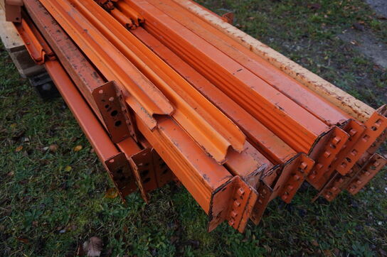 ca 75 stk Ass vanger til pallereoler/hylder 
