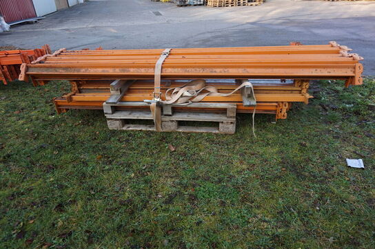 ca 75 stk Ass vanger til pallereoler/hylder 