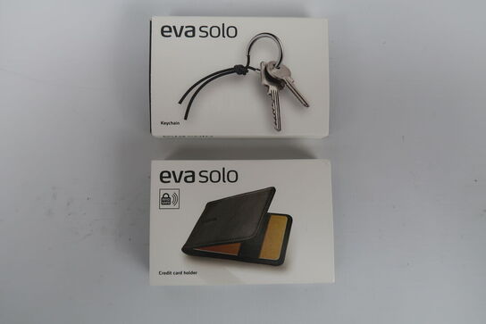Eva Solo nøglering & kortholder - sort