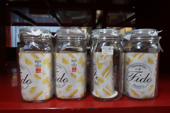 4 stk. Bormioli patentglas 1,5 liter