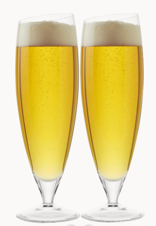 2 pk. Eva Solo Ølglas - 2 stk. 50 cl - Krystalglas - Klar