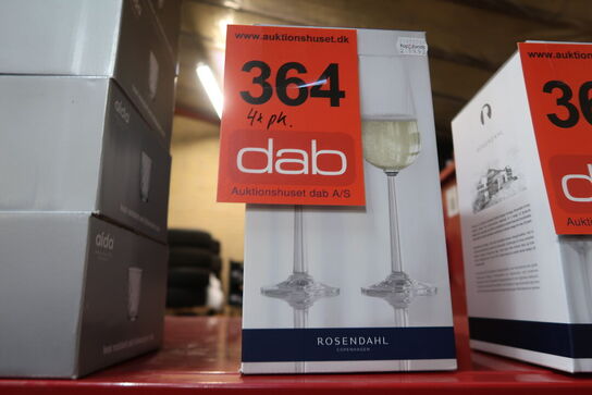 4 pk. Rosendahl Grand Cru champagneglas 24 cl