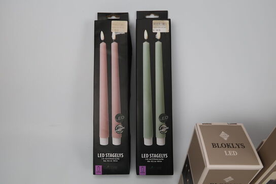 Diverse LED lys & fjernbetjeninger 