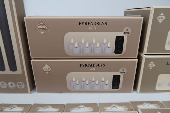 Diverse LED lys & fjernbetjeninger 