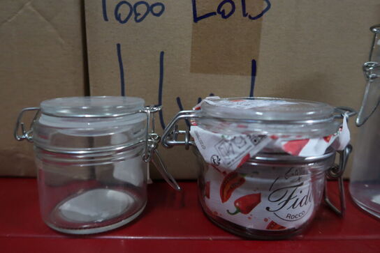 33 stk. ass. Bormioli patentglas