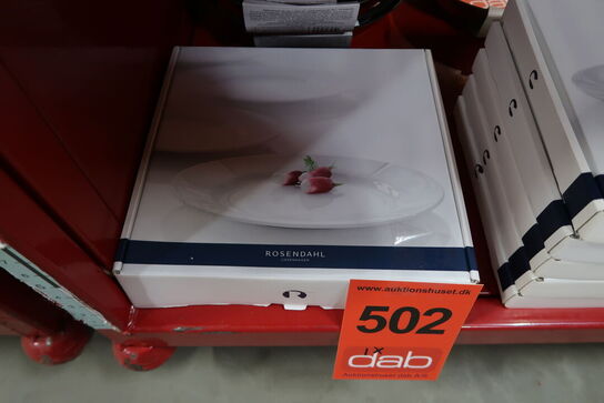 1 pk. Rosendahl Grand Cru tallerken hvid 27 cm 4 stk.