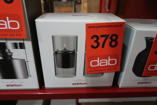 1 pk. Stelton Lucie Hurricane Olielampe Smoke 2 Stk.