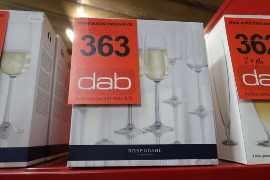 6 stk. Rosendahl champagneglas 24 cl 