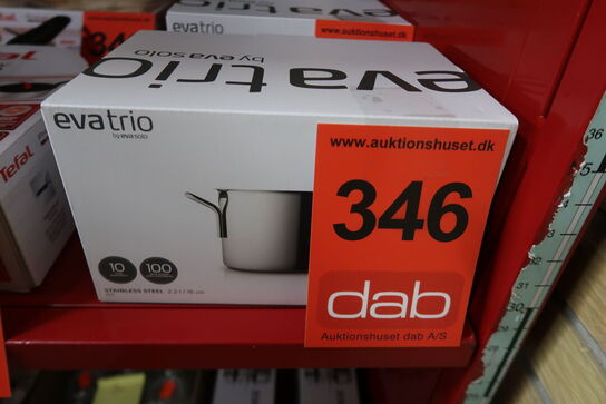 Eva Trio Recycled Rustfrit Stål gryde 2,2 liter